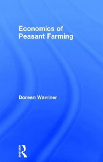 Economics of Peasant Farming