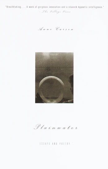Plainwater, Essays and Poetry