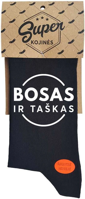 Kojinės "Bosas ir taškas"