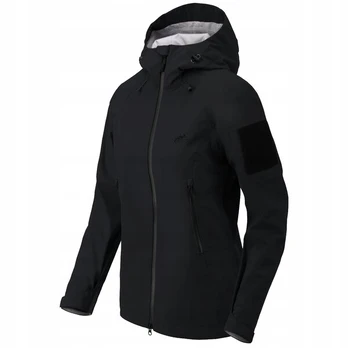 Moteriška striukė, Helikon-Tex, Hardshell SQUALL, Juoda