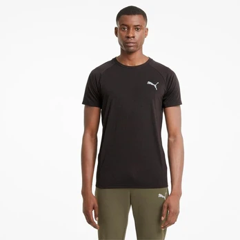 Puma marškinėliai vyrams Evostripe Tee, juodi