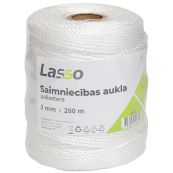 Lasso Aukla saimniecības 2mm 200m poliesters