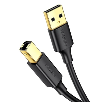 Kabelis UGREEN USB A - USB B spausdintuvui 1.5m juodas US135