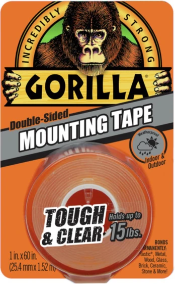 Gorilla tape Mounting Clear 1.5m | 3044101