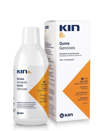 Burnos skalavimo skystis KIN B5, 500 ml