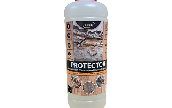 Kinivarpų ir termitų naikinimo priemonė DEKSPOL PROTECTOR, 4,5 l