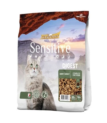 Princess Sensitive Digest su ėriena ir ryžiais, 350 g