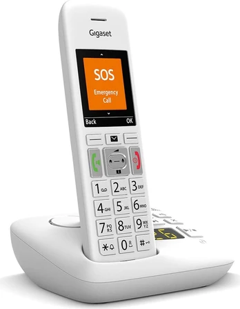 Gigaset E390A belaidis telefonas su autoatsakikliu - baltas