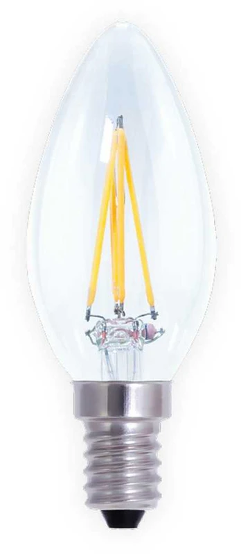 SEGULA LED Kerze skaidrus Ambient E14 3,2W 2000-2700K dimmbar