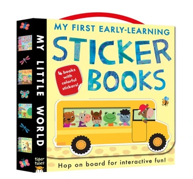 My First Early-Learning Sticker Books Boxed Set