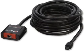 Lindy Firewire 9 kontaktų – Firewire 9 kontaktų, 5 m, juoda