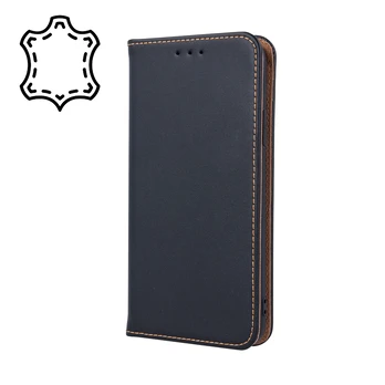 Dėklas Telforceone Genuine Leather Smart Pro for iPhone 17 Air 6,6' juodas