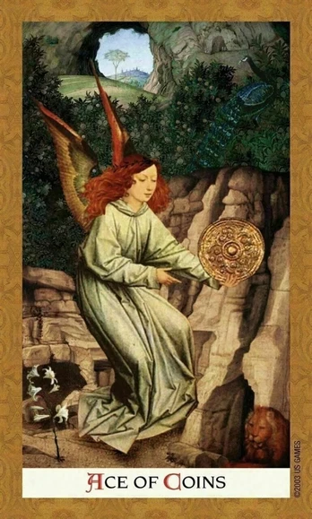 Golden Tarot kortos
