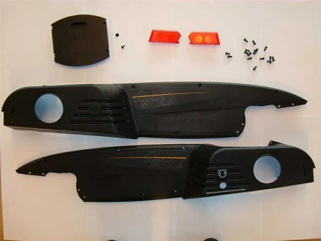 Berg Rally - Chain guard juodas