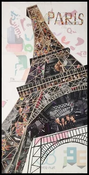 Kayoom pakabinama dekoracija Eiffelturm II, 52x102 cm