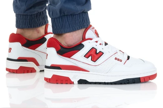 Laisvalaikio batai vyrams New Balance BB550SE1, balti
