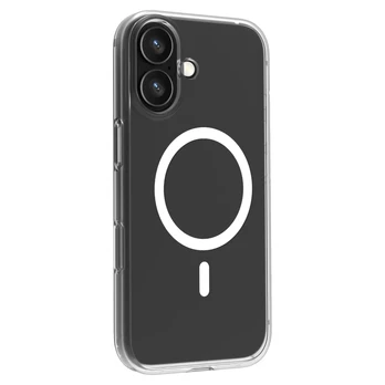 Roobix „Clarion MagSafe“ dėklas, skirtas „iPhone 17“ – permatomas
