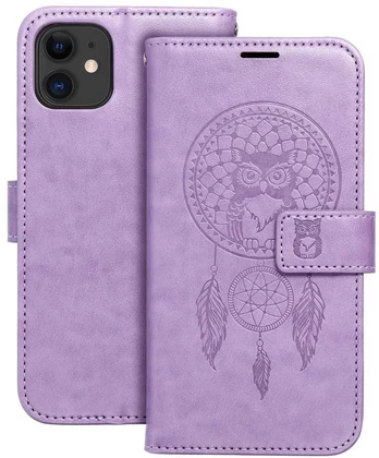 Dėklas Oem MEZZO Book case for IPHONE 11 dreamcatcher violetinė