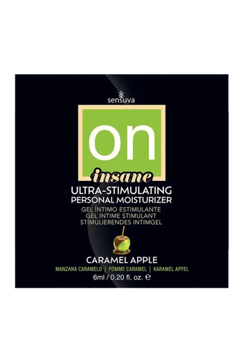 SENSUVA ON INSANE Caramel Apple Personal Moisturizer 6ml Vegan
