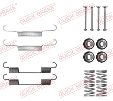 QUICK BRAKE QB105-0897 Brake shoe fitting kit