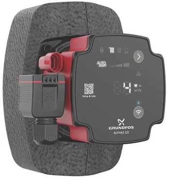 Grundfos Pumpe alpha2 GO 15-90 130mm