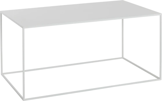 Customform Kavos staliukas, TENSIO METAL, 100x60 cm, Baltas
