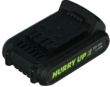 Akumuliatorius Hurry Up Battery, 20 V, li-ion, 2000 mAh kaina