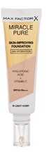 Max Factor Miracle Pure Skin-Improving Foundation Makeup moterims, 30 ml