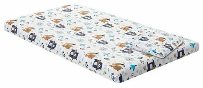 Paklodė Standard Bear & Fox, mėlyna/ruda/balta
