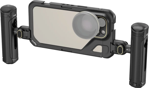 SmallRig 4392 Mobile Video Kit (Dual Handheld) for iPhone 15 Pro Max