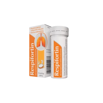 RESPIFORTIN 600 mg šnypščiosios tabletės N10
