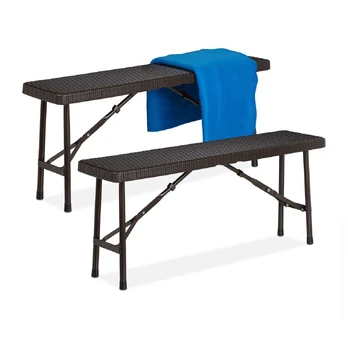 Kodustaar Pikniko suolas, 42x100x25 cm, ruda