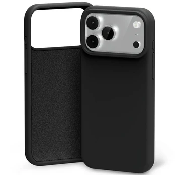 Dėklas Mercury Silicone do iPhone 17 Pro Max juoda