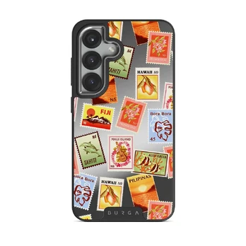 Paradise - Samsung Galaxy S25 Plus Case, Elite Mirror Dark (Magnetic) / Silver