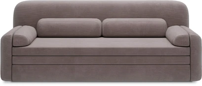 Sofa-lova Elioss Tabbris 22, ruda, 89 x 236 cm x 87 cm kaina