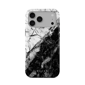 Fatal Contradiction - Black & White Marble iPhone 17 Pro Max Case, Tough (MagSafe) / N/A