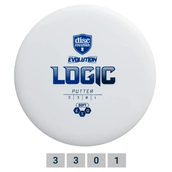 Diskgolfo diskas DISCMANIA SOFT EXO LOGIC Evolution Putter