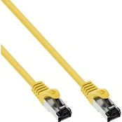 InLine® Komutacinis kabelis S/FTP PiMF Cat.8.1 be halogenų 2000MHz Geltonas 2m