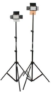 Falcon Eyes LED Lamp Set Dimmable DV-160V with lightstands