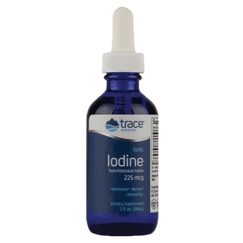 Trace Minerals, Joninis Jodas 225mcg, 59 ml
