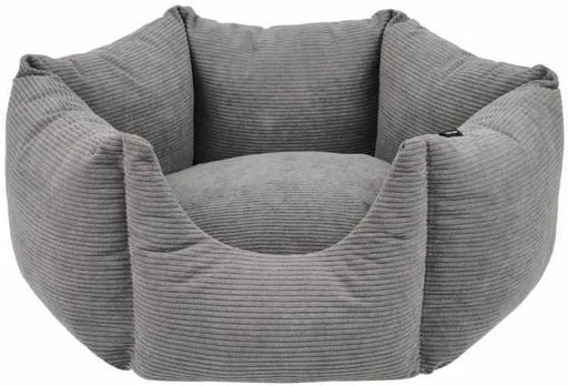 Nordic paws - Dogbed ComfyHex - Anthracite - Large 75 x 75 x 27 cm