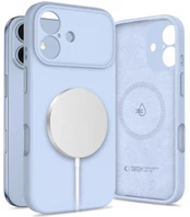 Mėlynas dėklas Apple iPhone 17 telefonui "Tech-Protect Silicone Magsafe"