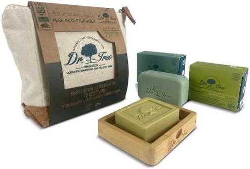 Dr Tree SOLID Šampūnas AND GEL FOR SENSITIVE SKIN CASE 2 pcs