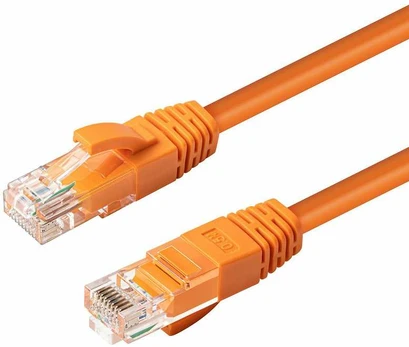 MicroConnect CAT6A UTP 30m Oranžinis LSZH