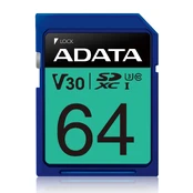 ADATA | Premier Pro | UHS-I | 64 GB | SDXC | Flash memory class 10 kaina