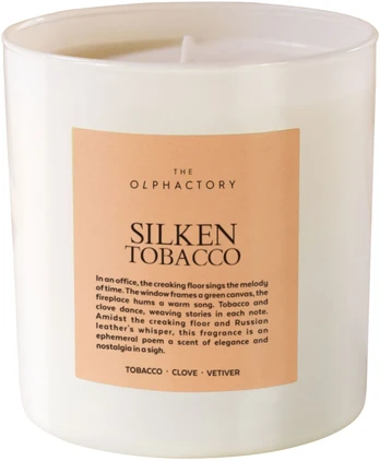 The Olphactory, Silken Tobacco, Scented Candle, 310 g