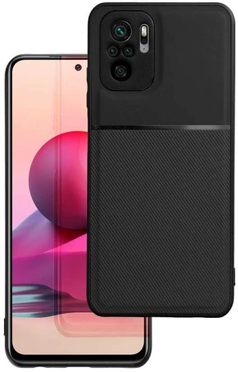 Dėklas Oem NOBLE Case for XIAOMI Redmi Note 10 Pro / Note 10 Pro Max juodas