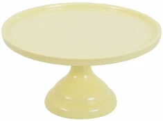 Allc Tortinė ant kojelės, geltona 23,5cm kaina