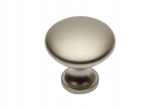 Zamak knob TERNI satin
