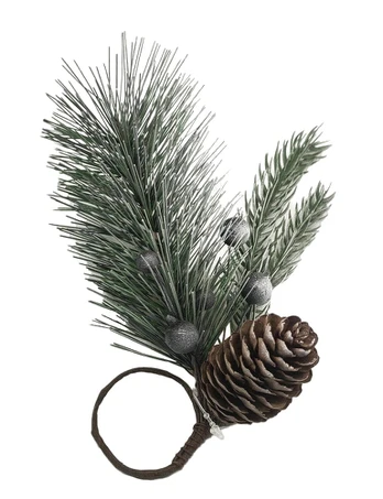 Dirbtinė šakelė Christmas Touch, žalia sp., 18 cm